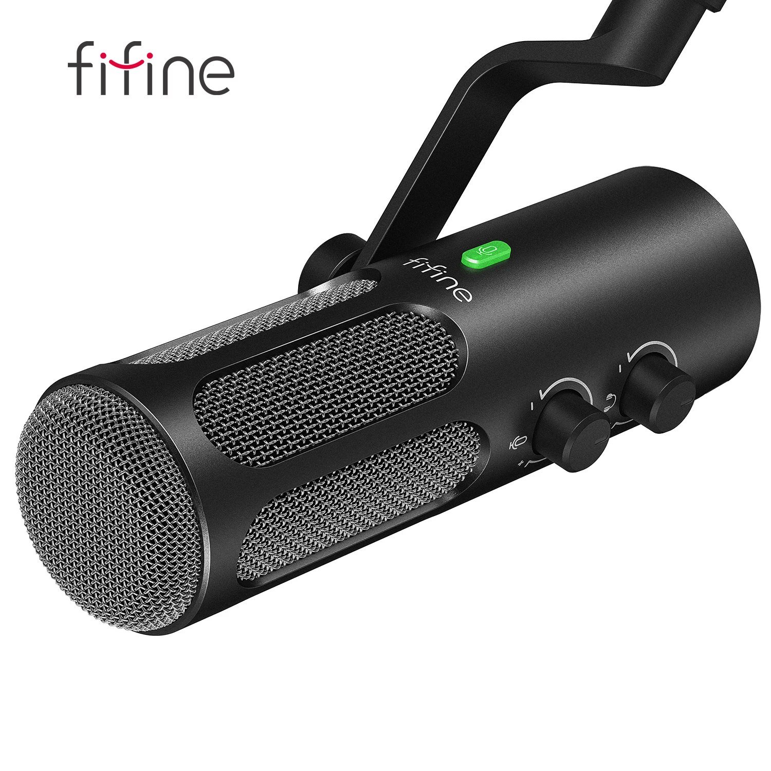 FIFINE Tank3 Microfone dinâmico USB/XLR de metal resistente para podcasting 🛒