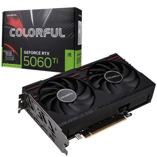 Placa de Vídeo Colorful NVIDIA GeForce RTX 5060 Ti Gaming DUO 8GB-V 🖥️🎮