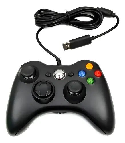 Controle Com Fio Para Jogos Compatível Com PC Notebook Única 🎮