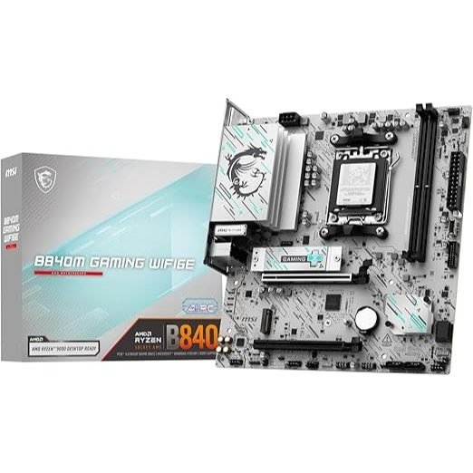 Placa Mae Msi B840m Gaming Wifi6e Amd Ddr5 Micro Atx