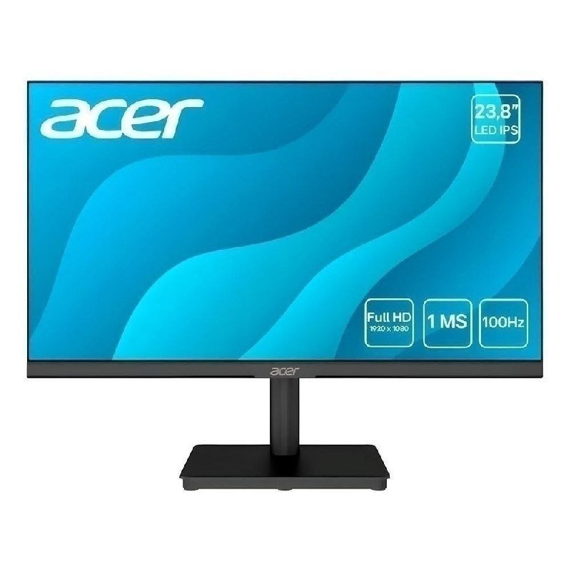 Monitor Gamer Acer LED IPS 23,8" Full HD HDMI VGA MK241Y - Preto - Bivolt 🎮
