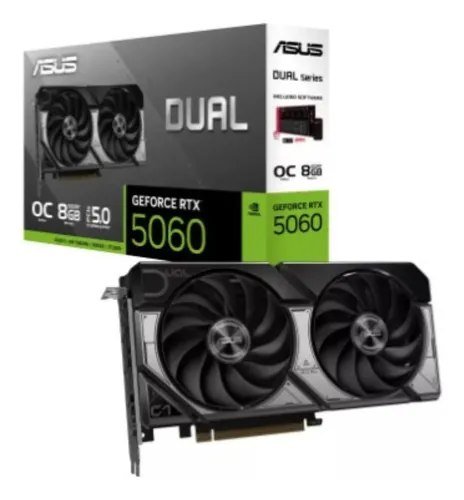 Placa De Vídeo Asus Geforce Rtx5060 8g Dual Oc Edition Gddr7