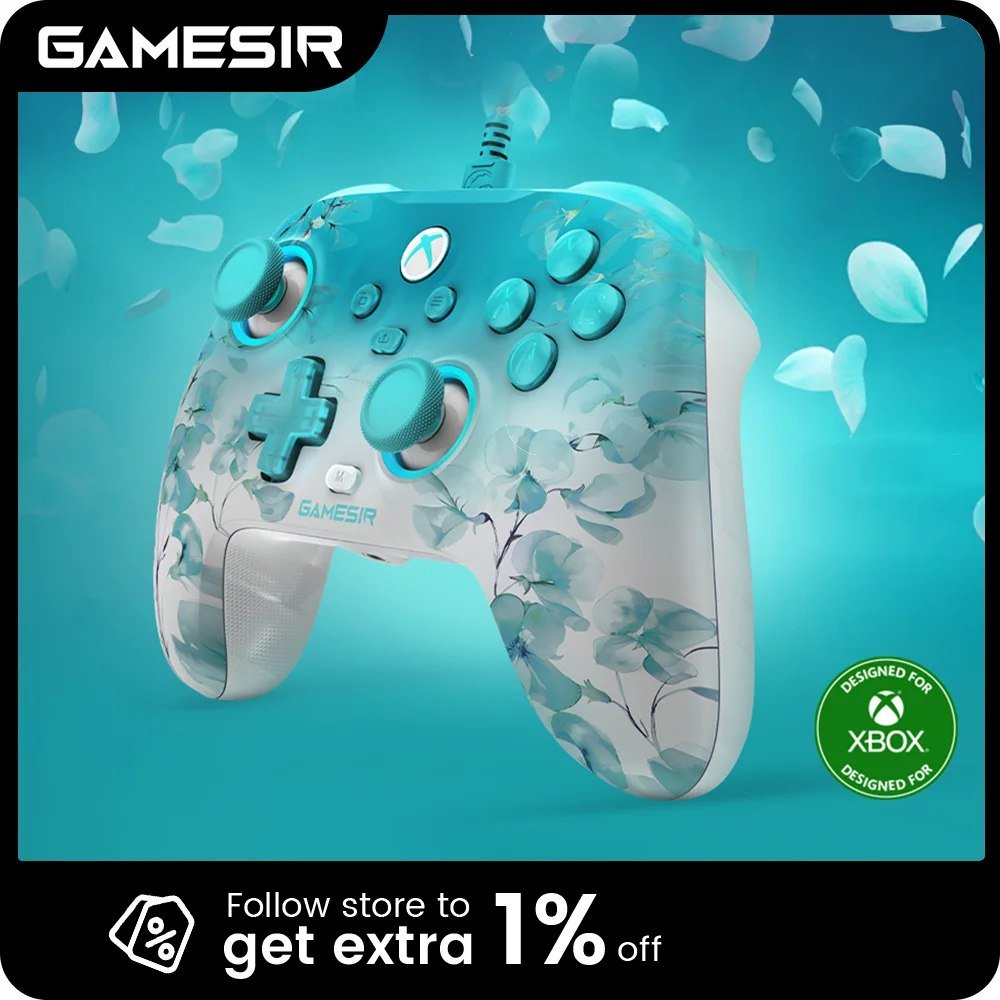Controle GameSir T7 Pro Floral para Xbox 🎮