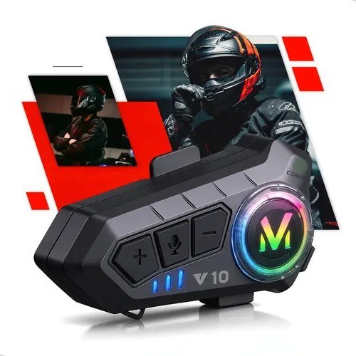 Fone De Ouvido Para Capacete Intercomunicador Bluetooth