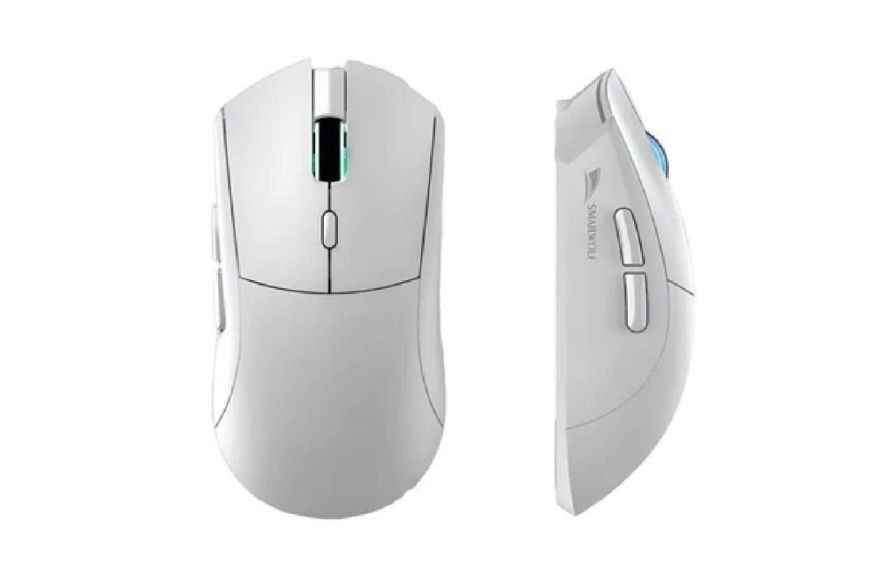 Mouse Smailwolf RS7 PAW3311 (branco ou preto) 🖱️