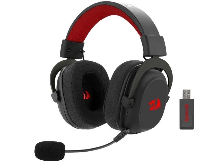 Headset Gamer Redragon Zeus Pro Sem Fio 7.1 🛒