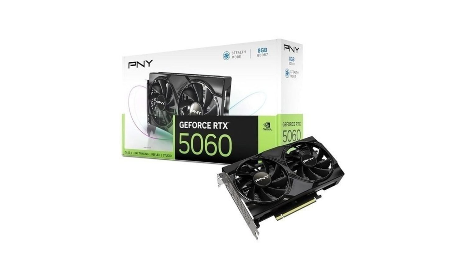 PNY Placa Gráfica Geforce RTX™ 5060 8GB Dual Fan DLSS 4 🖥️🎮