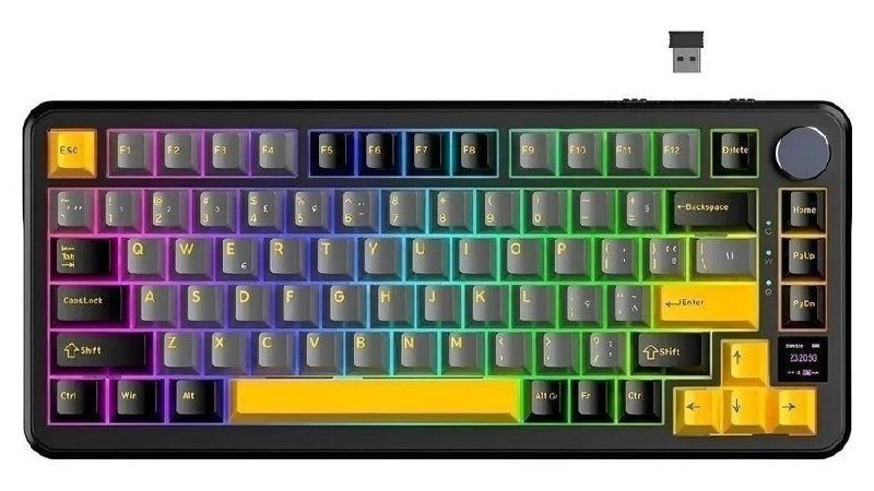 Teclado Mecânico Sem Fio Attack Shark X85pro 75%