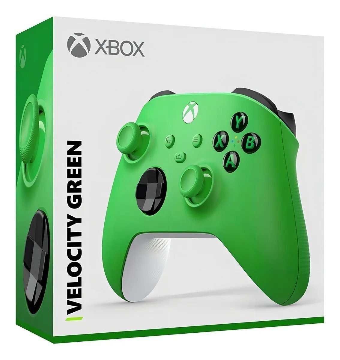 Controle Microsoft Xbox Wireless Series X/S Velocity Green Cor Verde 🕹️💚