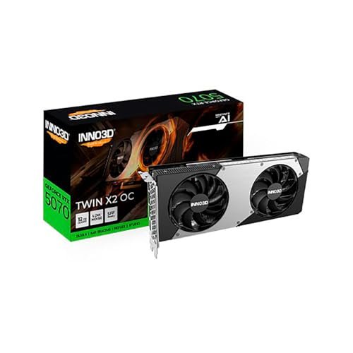 Gpu INNO3D Geforce RTX 5070 TWIN X2 OC 12GB 192BITS GDDR7