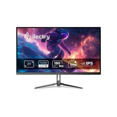 Monitor Gamer ilectry Vision 27 QHD 180Hz 1ms IPS G-Sync Comp. FreeSync HDR Preto