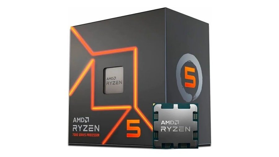 Processador AMD Ryzen 5 7600, 5.1GHz Max Turbo, Cache 38MB, AM5, 6 Núcleos, Vídeo Integrado 🖥️