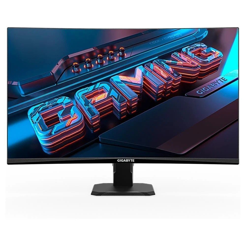 Monitor Gamer Curvo Gigabyte 27, Full HD, 180Hz, 1ms, FreeSync Premium, HDR Ready, Preto - GS27FC-SA 🖥️🎮
