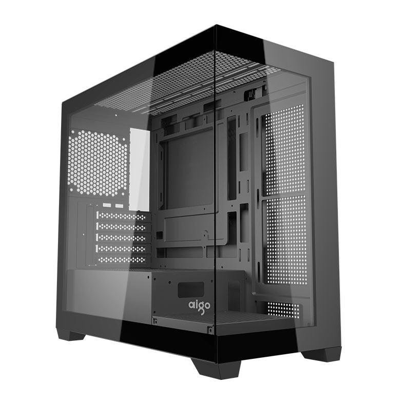 Gabinete Gamer Aigo Darkflash C218M, Mid-Tower, Lateral de Vidro, Preto