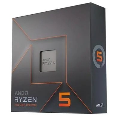 Processador AMD Ryzen 5 7600X, 5.3GHz Max Turbo, Cache 38MB, AM5, 6 Núcleos, Vídeo Integrado