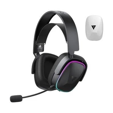 Headset Gamer Sem Fio Force One Supersonic 7.1 Surround Wireless Preto FR.AU.SU.01