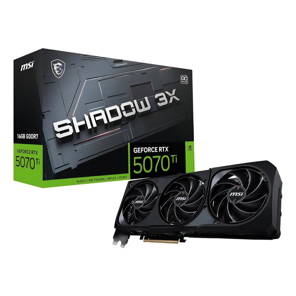 RTX 5070 Ti 16GB MSI Shadow 3x OC