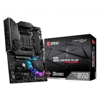 Placa-Mãe MSI MPG B550 Gaming Plus AMD AM4 ATX DDR4 Preto