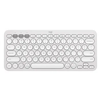 Teclado Sem Fio Logitech Bluetooth e USB Pebble Keys 2 K380s