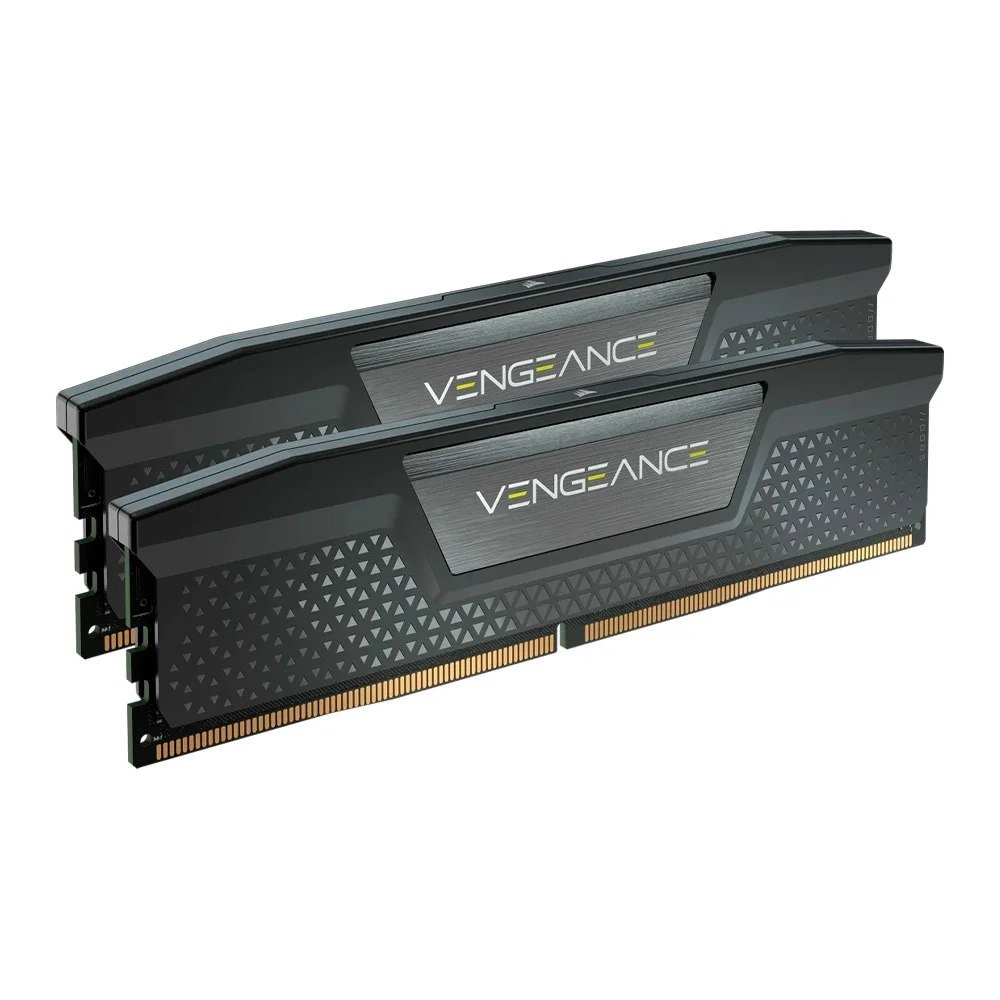 Memória RAM Corsair Vengeance 32GB DDR5 6000MHz CL38 Intel XMP Preto CMK32GX5M2B6000C38