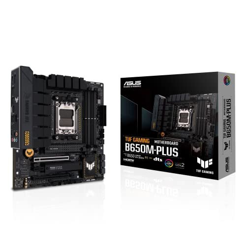Placa Mae Asus Tuf Gaming B650m-plus Chipset B650 Amd Am5 Ddr5 90mb1bg0-c1bay0