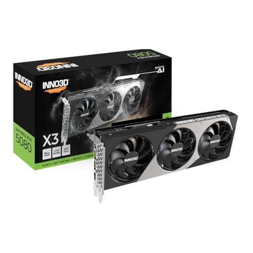 Inno3D Placa de vídeo Nvidia GeForce RTX5080 x3 16GB 256Bit
