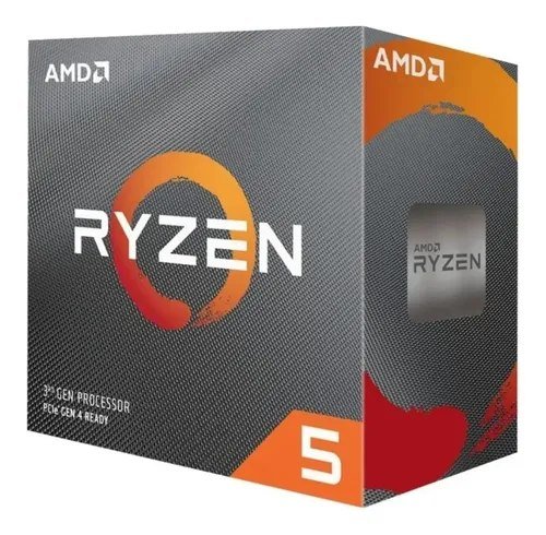 Processador gamer AMD Ryzen 5 3500X 100-100000158BOX de 6 núcleos e 4.1GHz de frequência