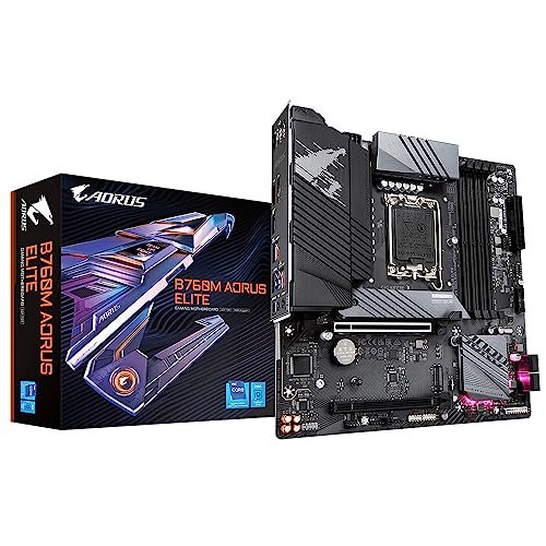 Placa Mãe Gigabyte B760M Aorus Elite Micro ATX