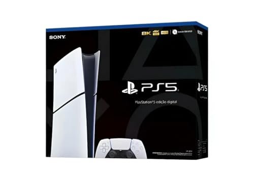 PS5 PlayStation 5 Edição Digital 825GB 1 Controle Branco Sony