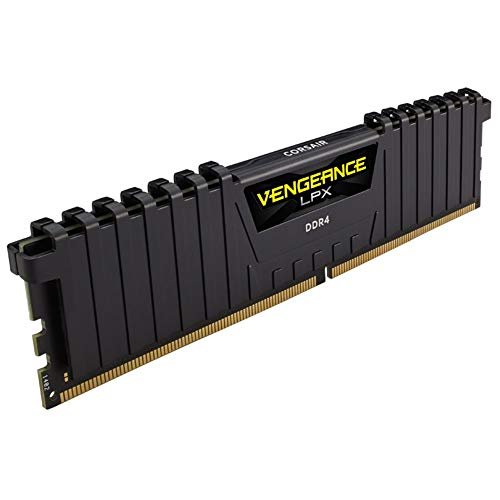 Memória DDR4 16GB PC3200 Vengeance LPX Preto CMK16GX4M1E3200C16 CORSAIR