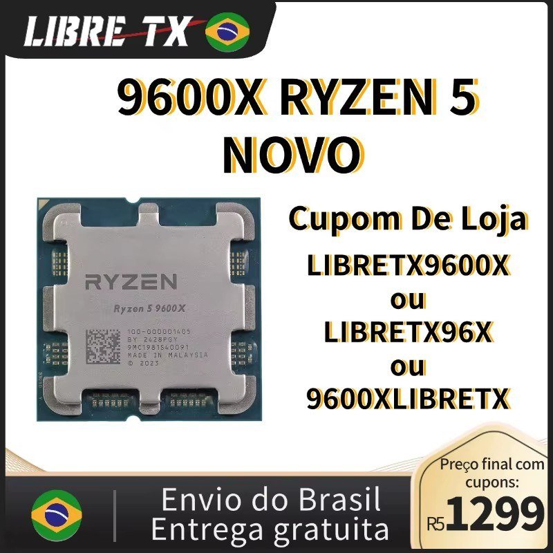 Ryzen 5 9600x NOVO