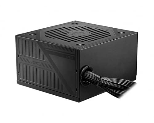 Fonte MSI MAG A600DN, 600W, 80 Plus, Preto, 306-7ZP6B39-809