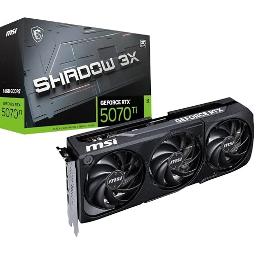 MSI GeForce RTX 5070 Ti 16G Shadow 3X OC