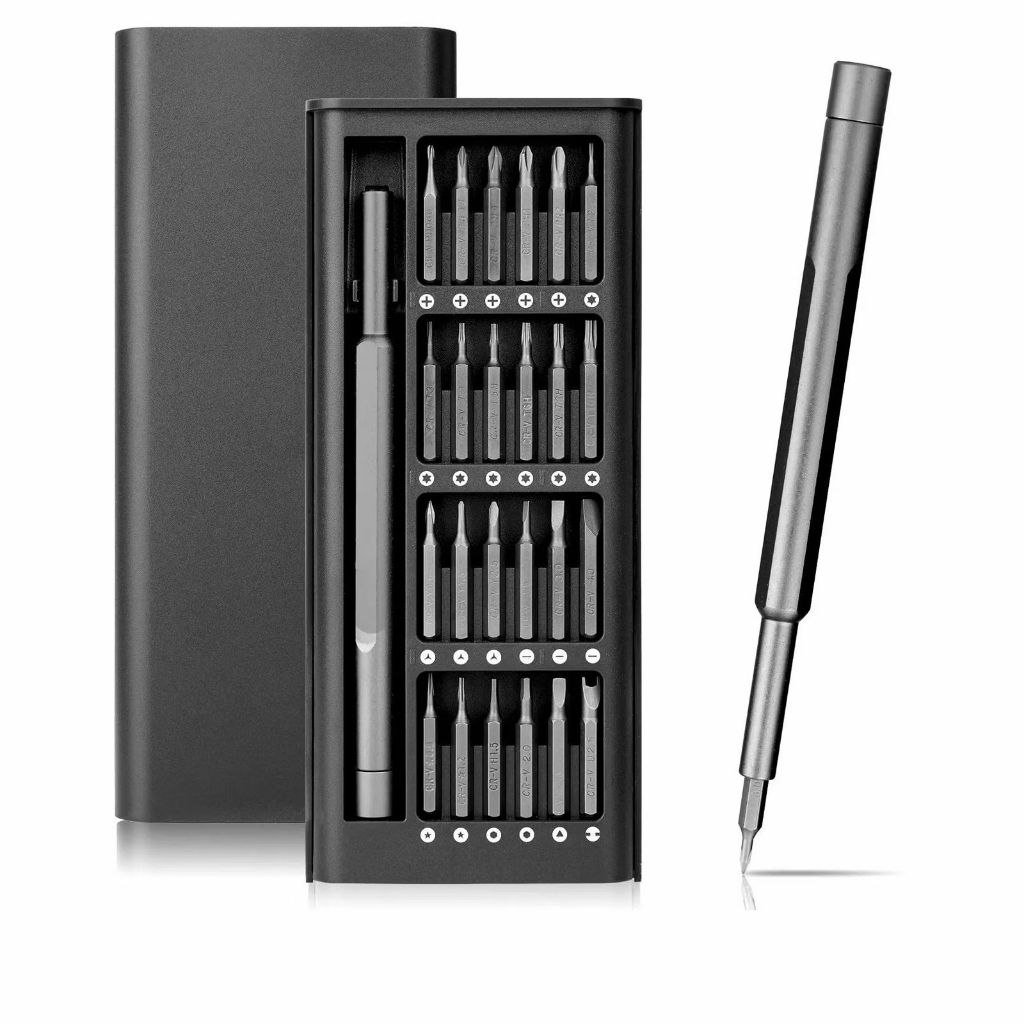 Conjunto Kit de Chaves de Precisão 32 Peças Multiuso Ferramentas Reparo MANUAL