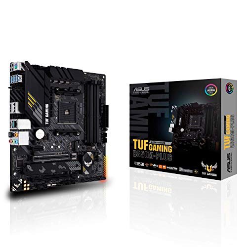 Placa-Mãe ASUS TUF Gaming B550M-PLUS AM4 mATX