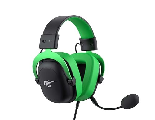 Headset Gamer Havit H2002D, Driver 53mm, P3, Compatível com XBOX ONE e PS4, Verde