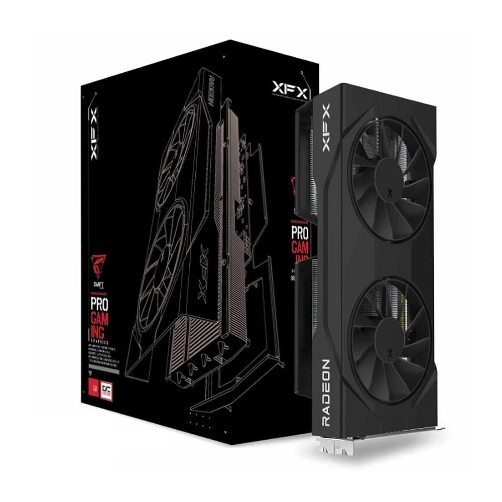Placa de Vídeo XFX RX 9060 XT OC Gaming AMD Radeon