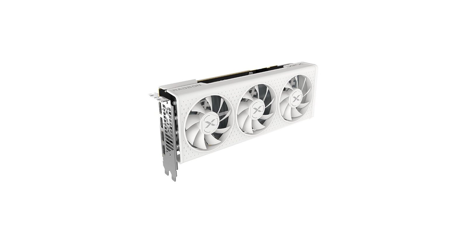 Placa de Vídeo XFX Speedster QICK308 Radeon RX 7600 White AMD Edition, 8GB, GDDR6, 128-bit