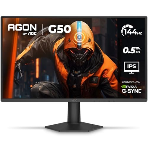 Monitor Gamer AOC AGON G50 (VERSÃO 24 POLEGADAS)