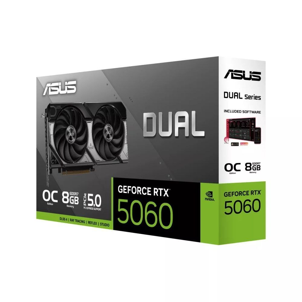 Placa de Vídeo NVIDIA GeForce ASUS RTX5060 8GB Dual