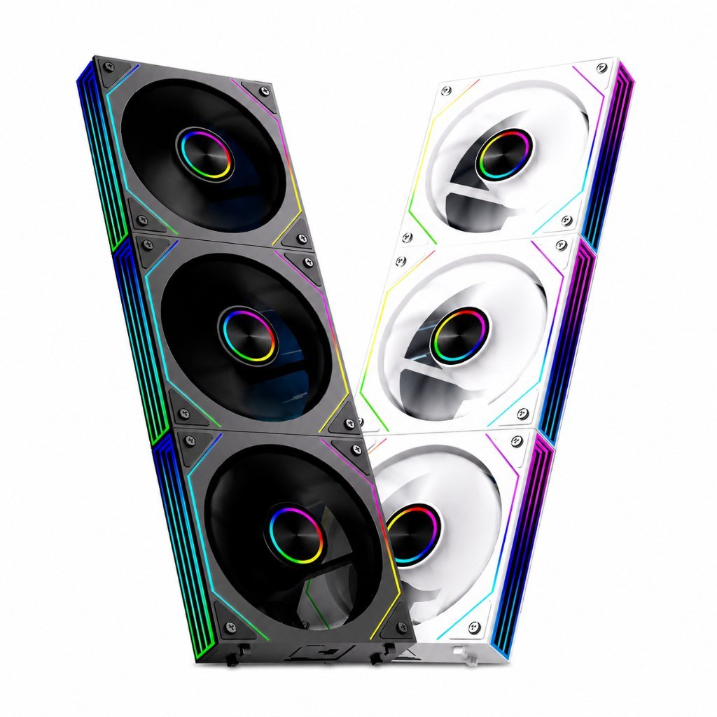 Kit 3 Fans Magnéticas ARGB Prism Pro 3 Pinos 5V