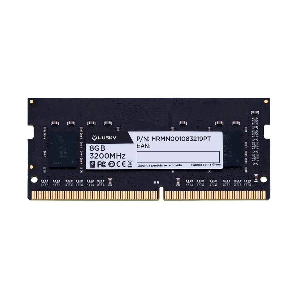 Memória RAM para Notebook Husky, 8GB, 3200MHz, DDR4, CL19