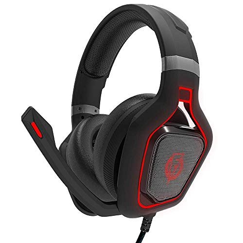 Headset Gamer Power Kill 7.1 Surround com Microfone LED Vermelho Cabo 2.2 m FLKH002 ELG
