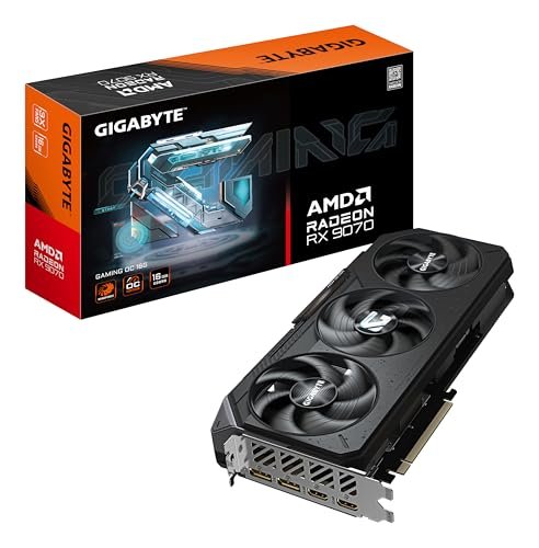 Placa de Vídeo Gigabyte Radeon RX 9070 GAMING OC