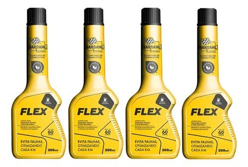 4 Aditivos Combustível Promax Flex 200ml