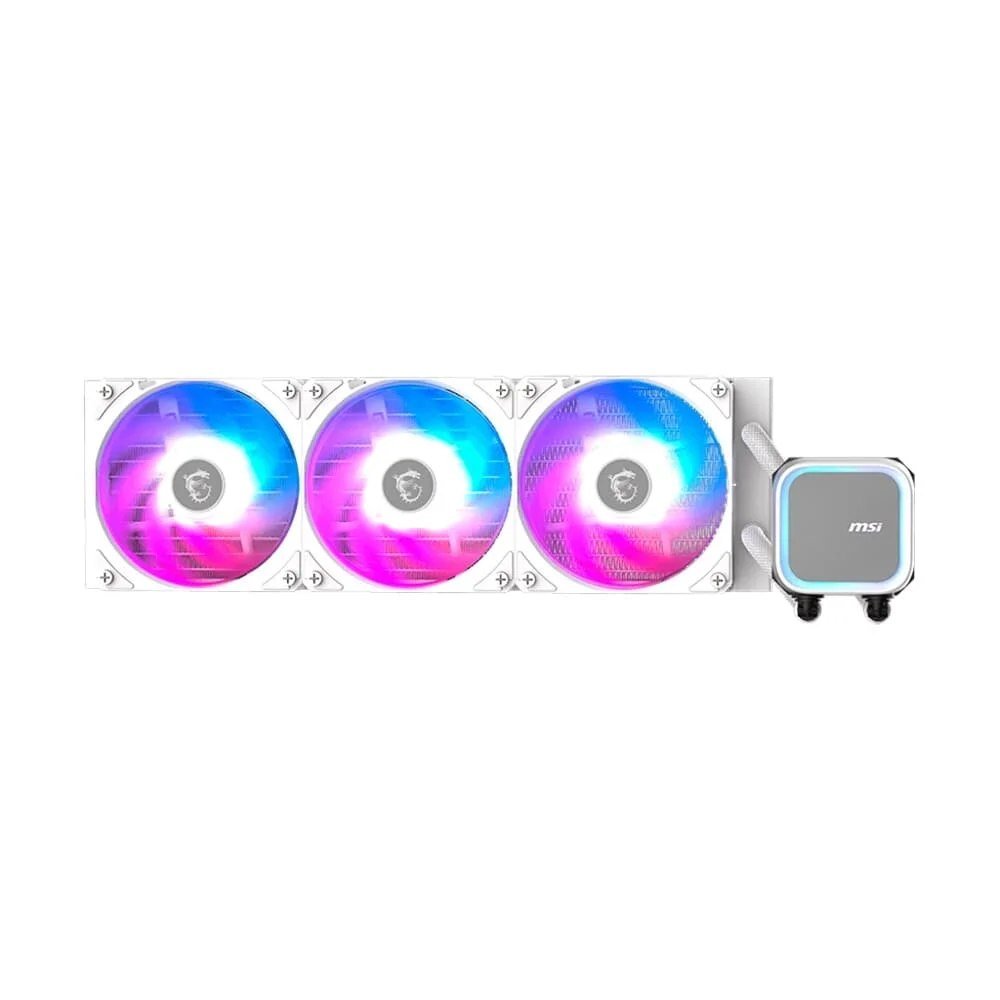 😱 Water Cooler MSI MAG Coreliquid A13 ARGB 360mm Intel e AMD Branco
