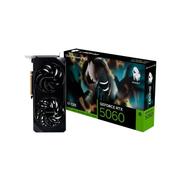 😱 Placa de Vídeo Gainward RTX 5060 Ghost 8GB GDDR7 Nvidia 128 bit