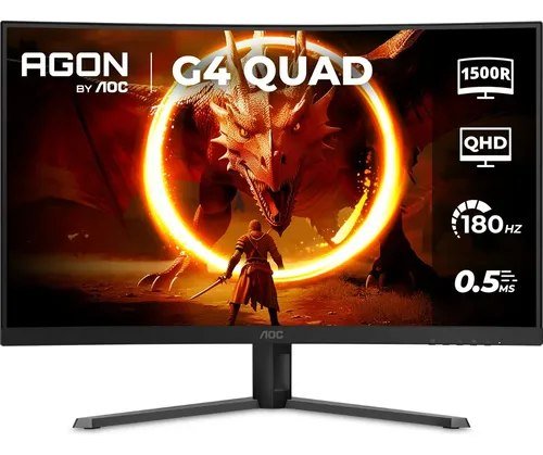 😱 Monitor Gamer Curvo Aoc Agon Quad 32 180hz 0,5ms