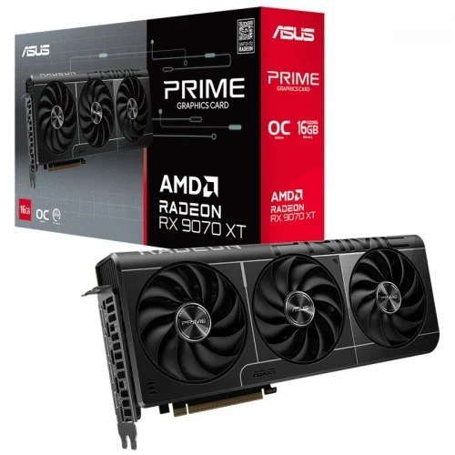 😱 Placa de Vídeo Asus Prime AMD Radeon RX 9070 XT OC Edition