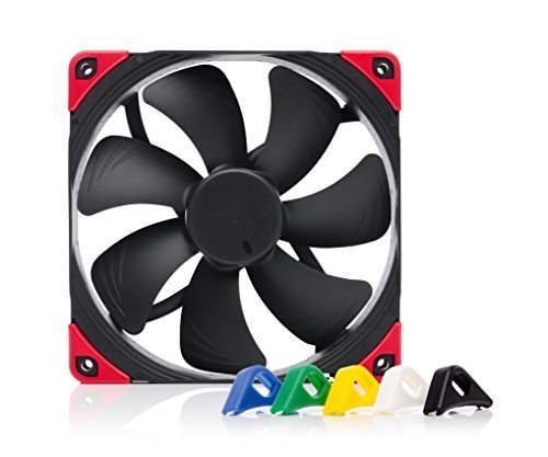 😱 Noctua NF-A14 PWM cromax. preto. swap, ventilador premium silencioso, 4 pinos (140 mm, preto)